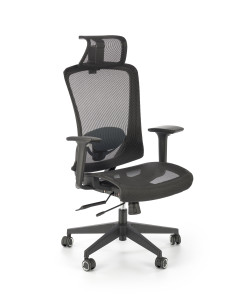 GOLIAT Fotel Synchroniczny Czarny - Nowoczesność i Komfort