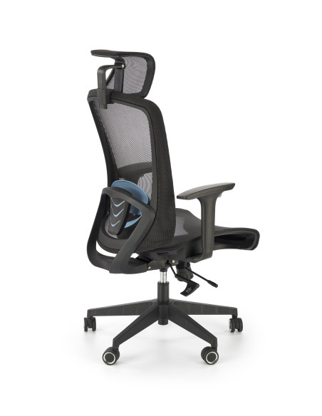 GOLIAT Fotel Synchroniczny Czarny - Nowoczesność i Komfort