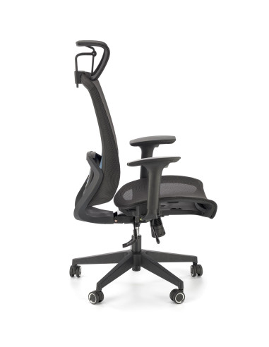 GOLIAT Fotel Synchroniczny Czarny - Nowoczesność i Komfort