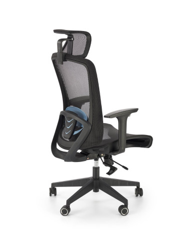 GOLIAT Fotel Synchroniczny Czarny - Nowoczesność i Komfort