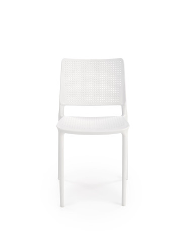 K514 Krzesło Białe Polipropylen - Nowoczesny Design i Uniwersalność