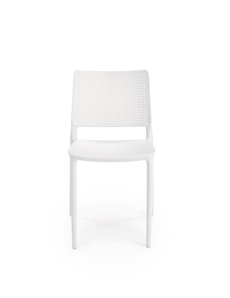 K514 Krzesło Białe Polipropylen - Nowoczesny Design i Uniwersalność