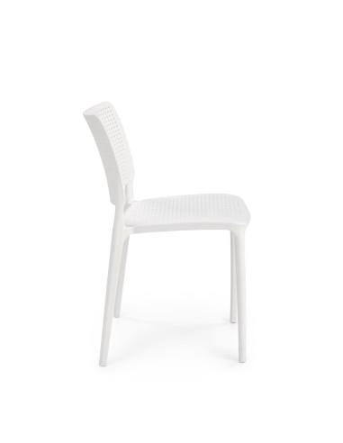 K514 Krzesło Białe Polipropylen - Nowoczesny Design i Uniwersalność