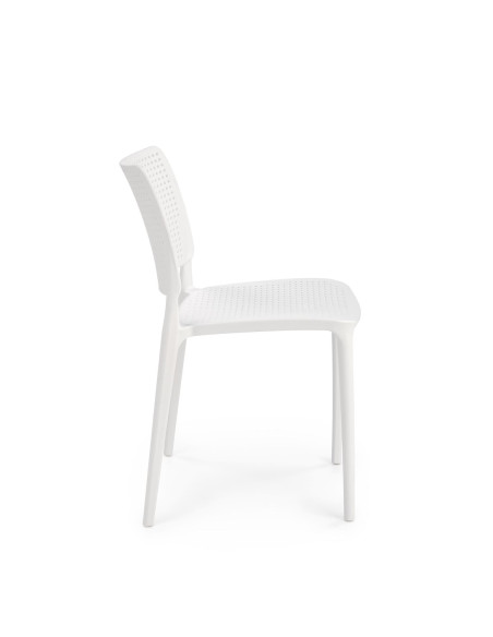 K514 Krzesło Białe Polipropylen - Nowoczesny Design i Uniwersalność