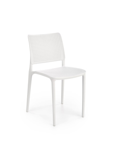 K514 Krzesło Białe Polipropylen - Nowoczesny Design i Uniwersalność