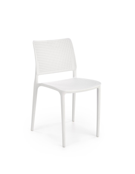 K514 Krzesło Białe Polipropylen - Nowoczesny Design i Uniwersalność