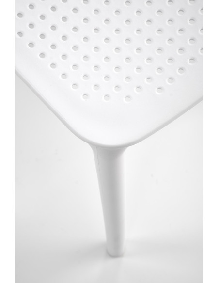 K514 Krzesło Białe Polipropylen - Nowoczesny Design i Uniwersalność