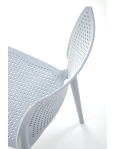 K514 Krzesło Polipropylenowe Jasny Niebieski - Kolorowy Akcent w Domu 2