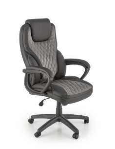 GANDALF Fotel Czarno-Popielaty Mechanizm TILT - Funkcjonalność i Styl