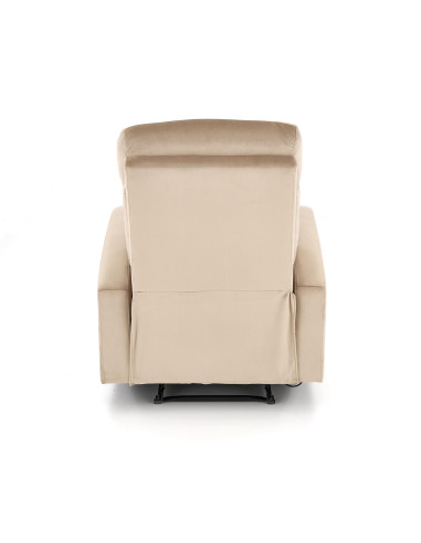 WONDER Fotel Rozkładany Beżowy BLUVEL 28 - Komfort i Wielofunkcyjność