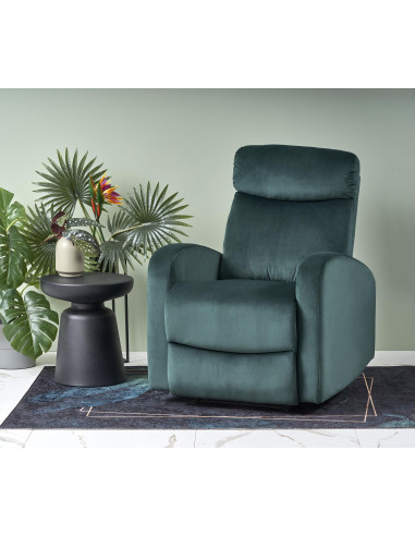 WONDER Fotel Rozkładany Zielony BLUVEL 78 - Styl i Praktyczność