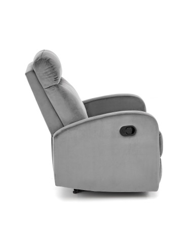 WONDER Fotel Rozkładany Popielaty - Elegancja i Funkcjonalność