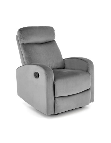 WONDER Fotel Rozkładany Popielaty - Elegancja i Funkcjonalność