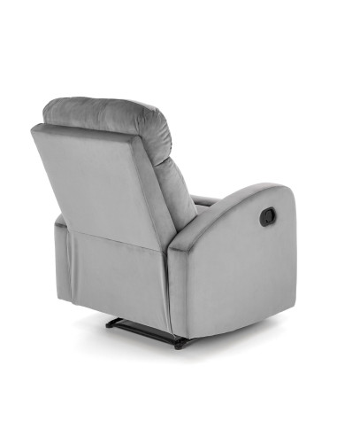 WONDER Fotel Rozkładany Popielaty - Elegancja i Funkcjonalność