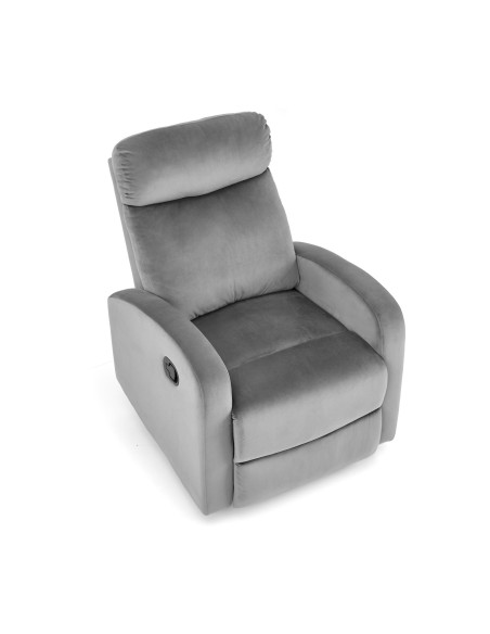 WONDER Fotel Rozkładany Popielaty - Elegancja i Funkcjonalność