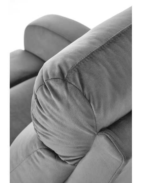 WONDER Fotel Rozkładany Popielaty - Elegancja i Funkcjonalność