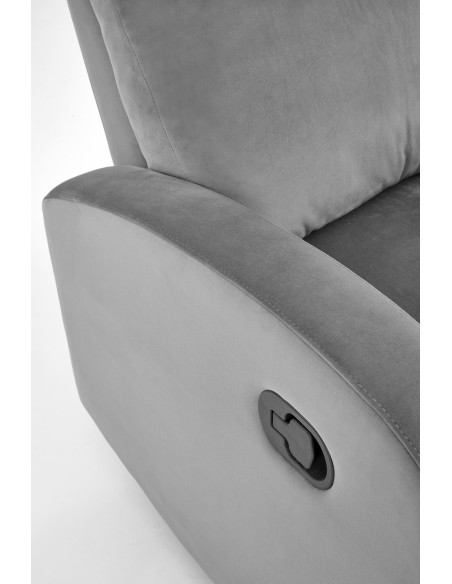 WONDER Fotel Rozkładany Popielaty - Elegancja i Funkcjonalność