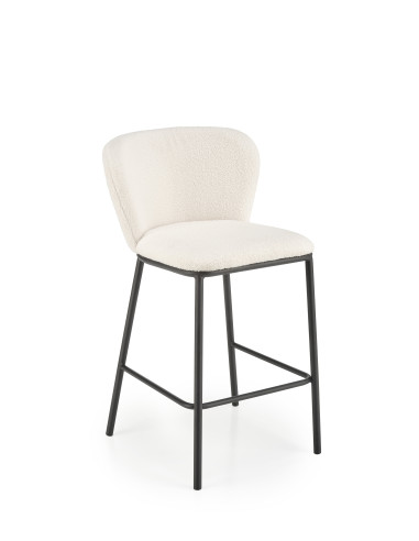 H119 Hoker Kremowy Boucle 54x53x92cm - Komfort i Styl