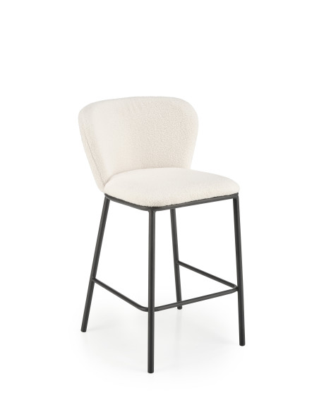 H119 Hoker Kremowy Boucle 54x53x92cm - Komfort i Styl