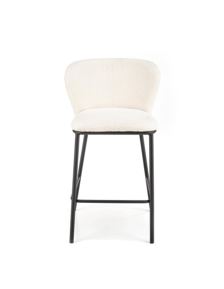 H119 Hoker Kremowy Boucle 54x53x92cm - Komfort i Styl