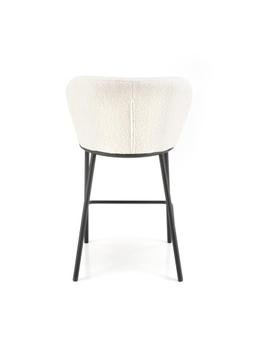 H119 Hoker Kremowy Boucle 54x53x92cm - Komfort i Styl