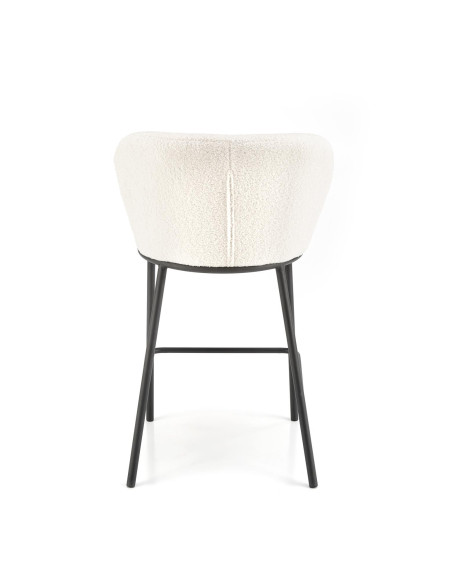 H119 Hoker Kremowy Boucle 54x53x92cm - Komfort i Styl