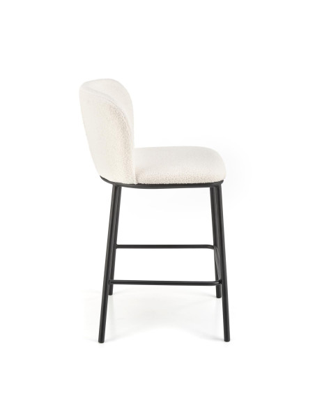 H119 Hoker Kremowy Boucle 54x53x92cm - Komfort i Styl