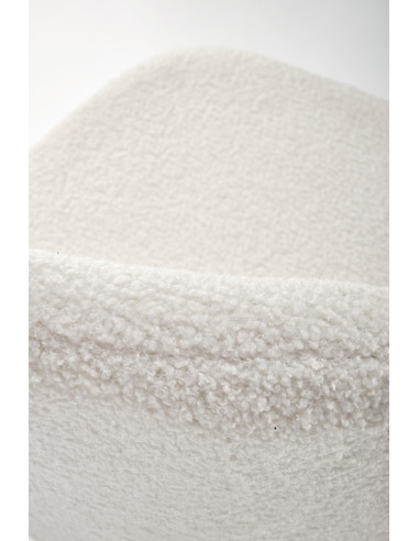 H119 Hoker Kremowy Boucle 54x53x92cm - Komfort i Styl