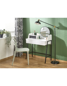 AGNES Konsolka Biały Czarny 80x42x120cm - Elegancja i Praktyczność 2