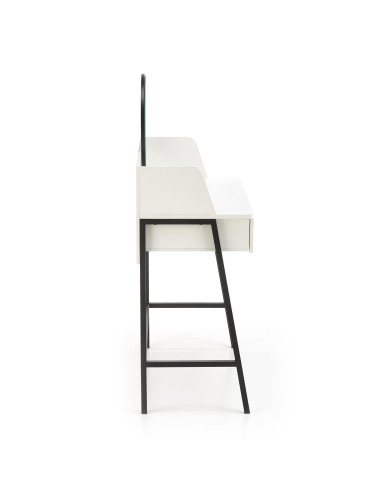 AGNES Konsolka Biały Czarny 80x42x120cm - Elegancja i Praktyczność