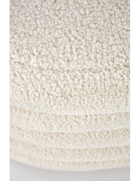 BLISS Ławka z Pojemnikiem Kremowy Bouclé 105x42x42cm - Styl i Funkcjonalność