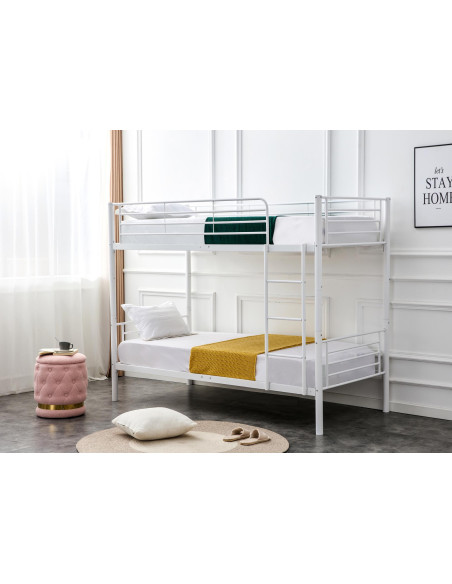 BUNKY łóżko 90, biały