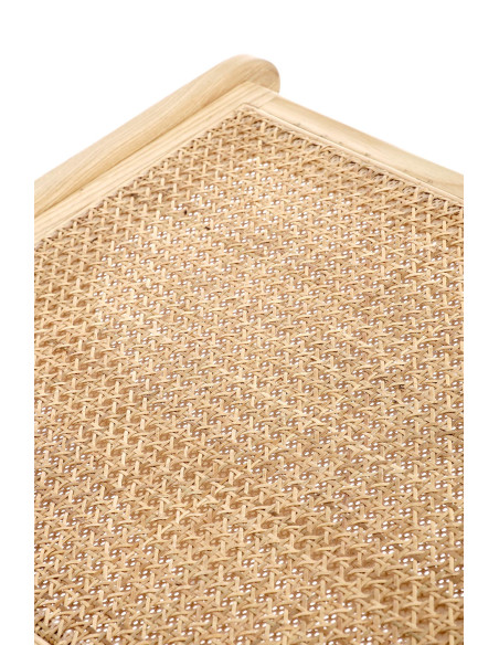 FODEN_2 Fotel w Stylu Boho - Drewno Lite Jesionowe - Naturalny Design