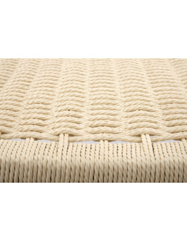 FODEN Fotel w Stylu Boho Czarny/ Naturalny Drewno Lite - Elegancja i Styl