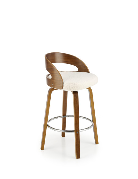 H110 hoker kremowy / orzechowy