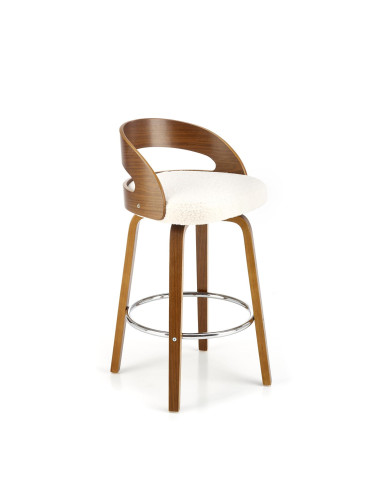 H110 hoker kremowy / orzechowy