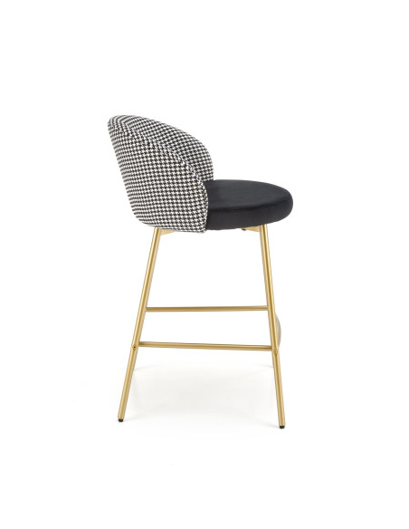 H113  hoker czarny / biały