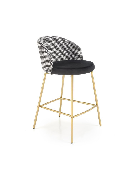 H113  hoker czarny / biały