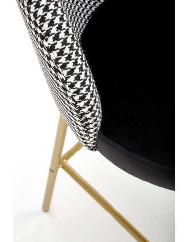 H113  hoker czarny / biały