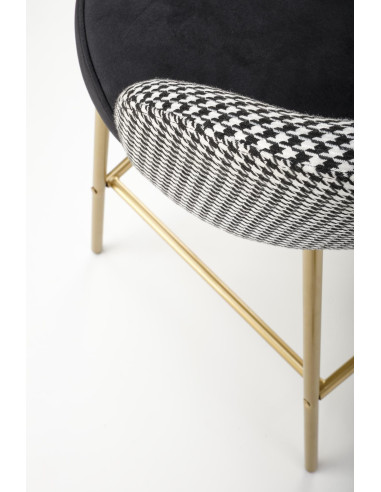 H113  hoker czarny / biały