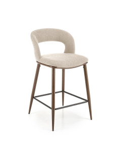 H114 hoker beżowy / orzechowy