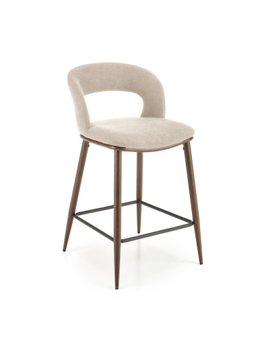 H114 hoker beżowy / orzechowy