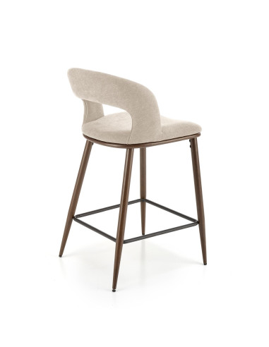 H114 hoker beżowy / orzechowy