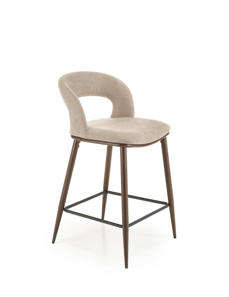 H114 hoker beżowy / orzechowy