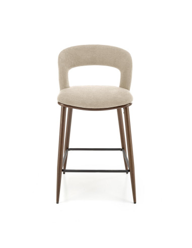 H114 hoker beżowy / orzechowy