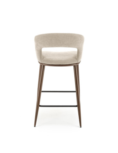 H114 hoker beżowy / orzechowy