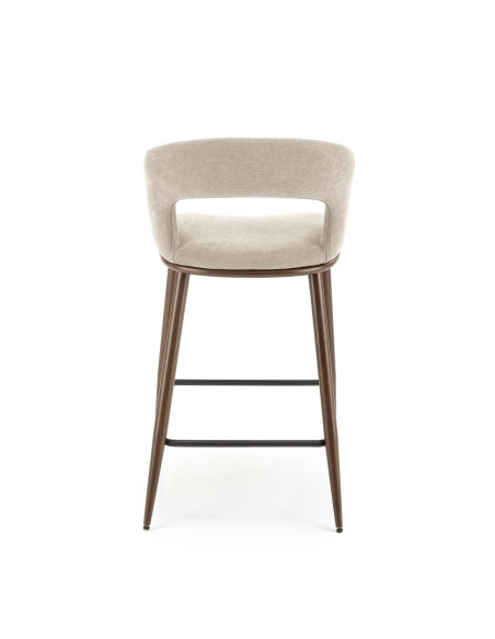 H114 hoker beżowy / orzechowy