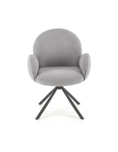 K498 krzesło popielaty