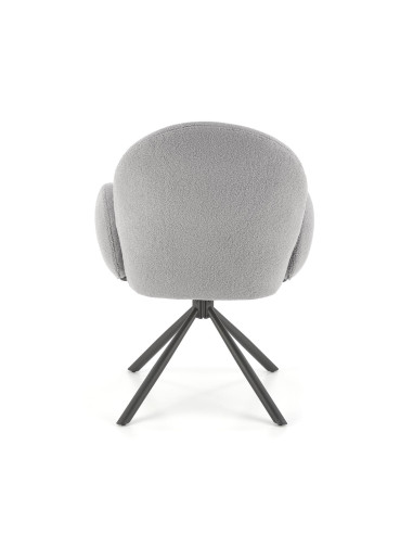 K498 krzesło popielaty