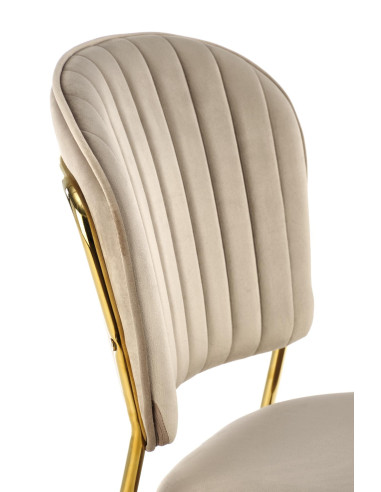 K499 krzesło beżowy